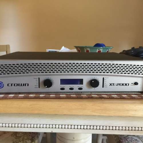 CROWN XTI2000雙聲道後級擴音機 475W Power Amplifier