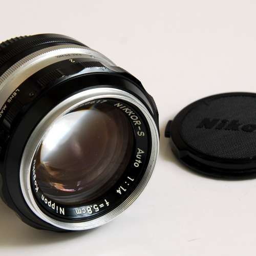 Nikon F Eyelevel + Nikkor-S - Appareil Argentique SLR 35mm - Japon