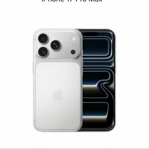 (可一起取機) Apple iPhone 17 Pro 256GB Silver / Deep Blue