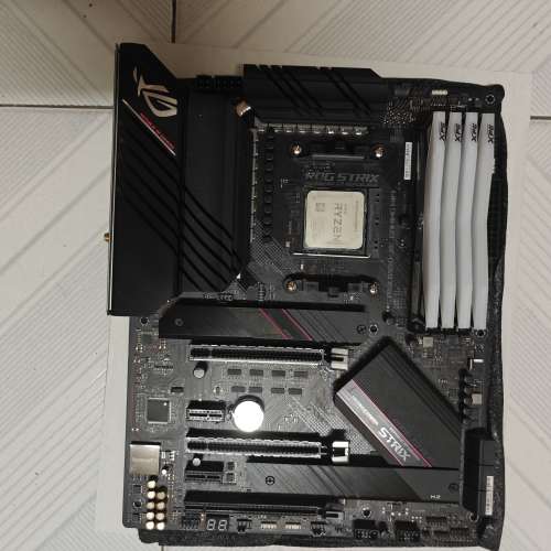 amd r9 3950x,ROG STRIX B550-XE, ram 32GB ddr4