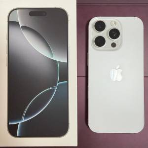 [換機放] Apple iPhone 16 Pro 256GB 勁新白色蘋果手機