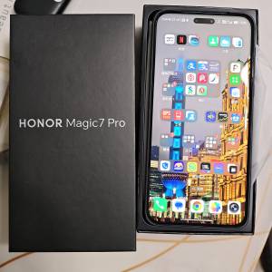Honor magic 7 pro 黑色16gb/1TB可以用esim
