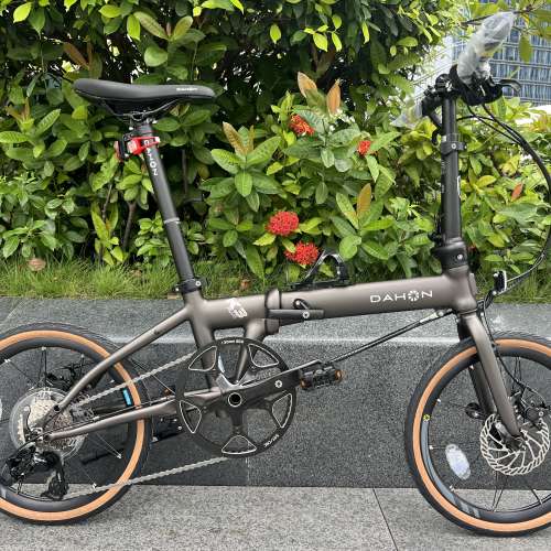 (車架平焊豬鼻版 內摺頭柱) DAHON K3 PLUS MINI 9速 16吋349 碟剎 鋁合金 折叠車 送...