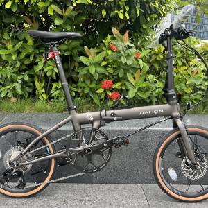 (車架平焊豬鼻版 內摺頭柱) DAHON K3 PLUS MINI 9速 16吋349 碟剎 鋁合金 折叠車 送...
