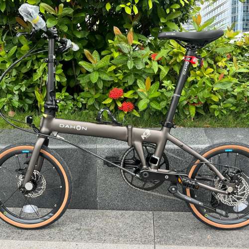 (車架平焊豬鼻版 內摺頭柱) DAHON K3 PLUS MINI 9速 16吋349 碟剎 鋁合金 折叠車 送...