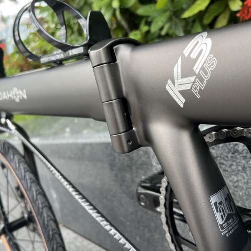 (車架平焊豬鼻版 內摺頭柱) DAHON K3 PLUS MINI 9速 16吋349 碟剎 鋁合金 折叠車 送...