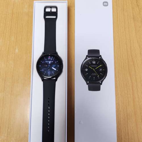 99% New香港行貨小米Watch 2智能手錶 黑色。