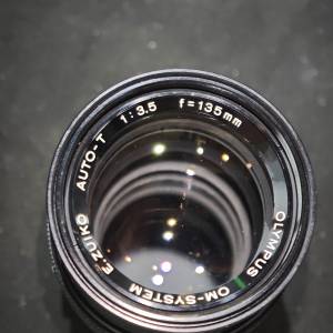 Olympus 135/3.5 OM 奧林巴斯 135mm 135 MF 可轉 Canon sony  NIKON Fujifilm Olym...