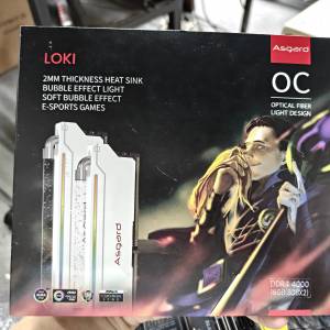 ASGARD  LOKI RGB 16GB 4000MHZ DDR4 RAM 8GB X2