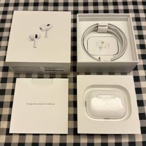 Apple AirPods Pro 2 藍牙耳機 Type C 版本 行貨 95%新 非常少用和新淨 電量和功能...