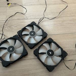 iCUE AF140 RGB ELITE 140mm PWM风扇 x 3把