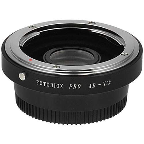 Fotodiox Pro Lens Mount Adapter - Konica Auto-Reflex (AR) SLR Lens to Nikon F