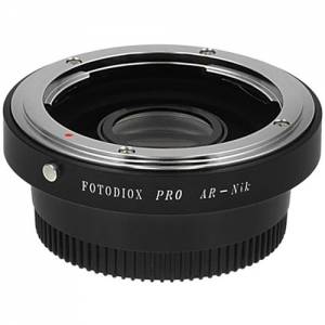Fotodiox Pro Lens Mount Adapter - Konica Auto-Reflex (AR) SLR Lens to Nikon F