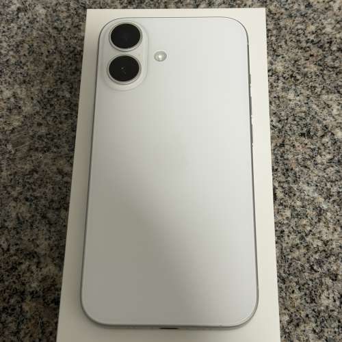 99%new長保養Apple iPhone 16 256GB 白色電池容量100%