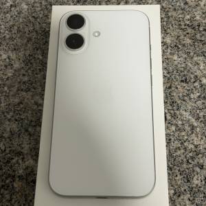 99%new長保養Apple iPhone 16 256GB 白色電池容量100%