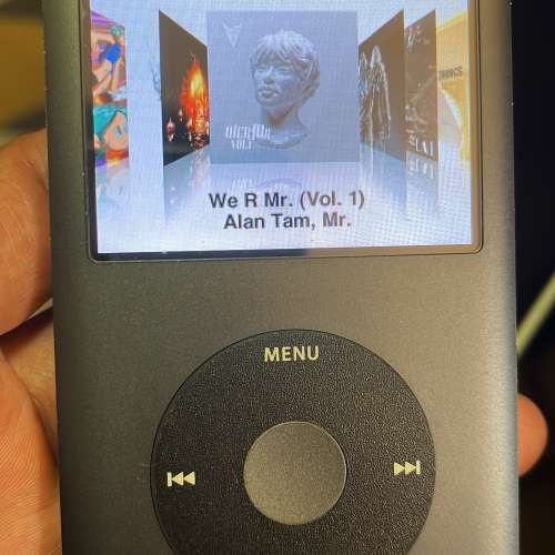 ipod classic 128G SSD + 1800 mah電池