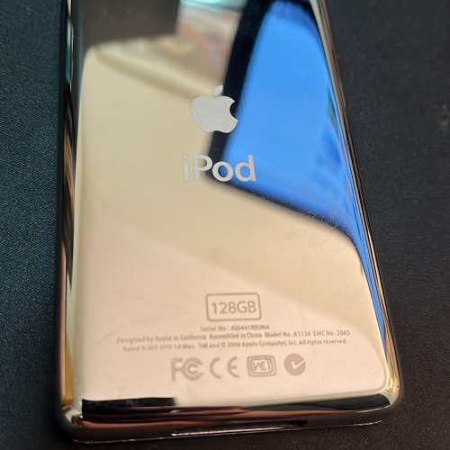 ipod classic 128G SSD + 1800 mah電池