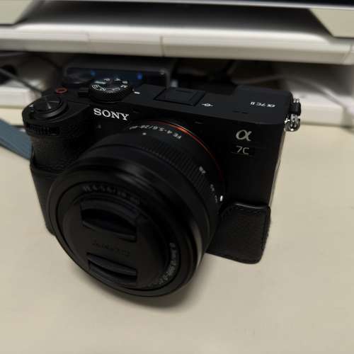 重登 Sony A7C2/ A7CII主機 + 28-60mm 變焦鏡頭套裝 /黑色 小用長放防潮箱, 保至20...