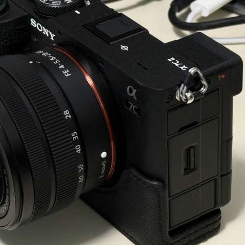 重登 Sony A7C2/ A7CII主機 + 28-60mm 變焦鏡頭套裝 /黑色 小用長放防潮箱, 保至20...