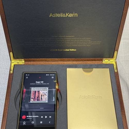 Astell & Kern SP3000 24K Gold 黃金限量版