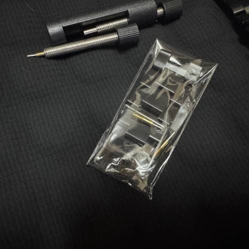 Casetify Apple Watch band Stainless Steel 3-Link Band - Black 手錶帶