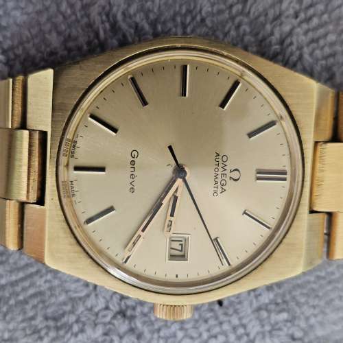 Omega Geneva 自動機械金錶