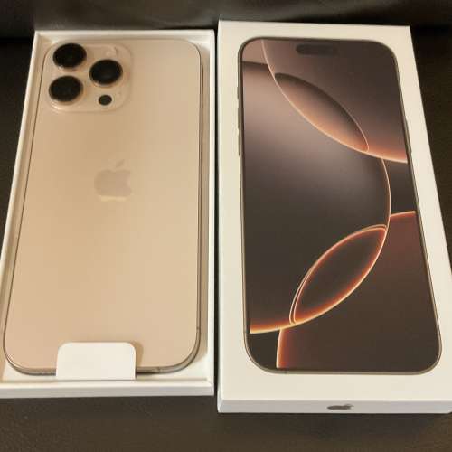 iphone 16 pro max 沙金色 1TB 95%新