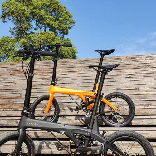 2025 Lidrop 一叮點 pro版 5速16吋碟剎碳纖維折叠車 送前後蛙燈叮叮