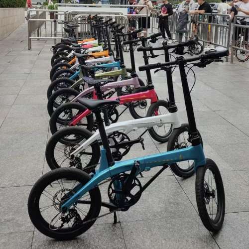 2025 Lidrop 一叮點 pro版 5速16吋碟剎碳纖維折叠車 送前後蛙燈叮叮