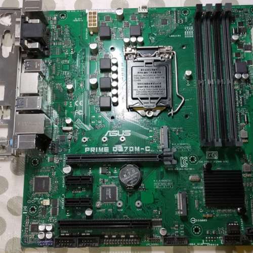 ASUS PRIME Q270M-C Micro ATX主板 ((正版Window10Pro啟動碼)) Socket 1151