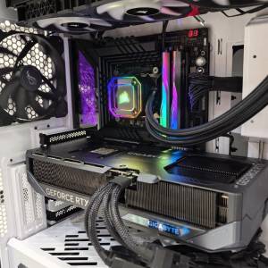 i9 13900KF ROG Z790 Hero GSkill DDR5 7600 32GB 980 Pro 2TB Corasir HX1200 ROG ...