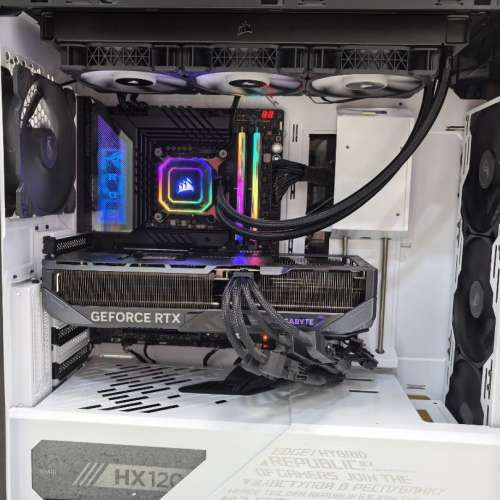 i9 13900KF ROG Z790 Hero GSkill DDR5 7600 32GB 980 Pro 2TB Corasir HX1200 ROG ...