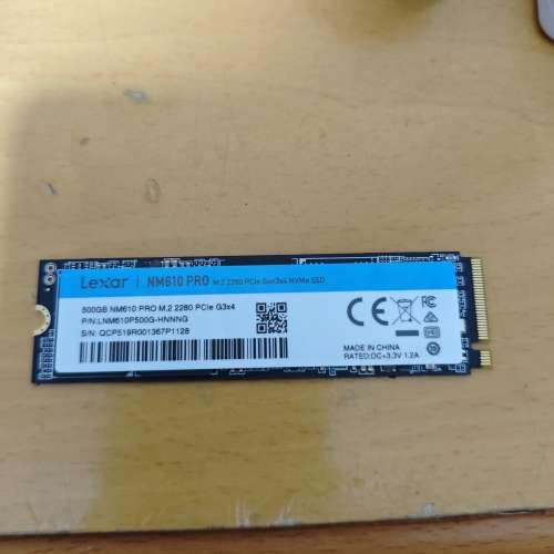 Lexar NM610 Pro 500GB SSD