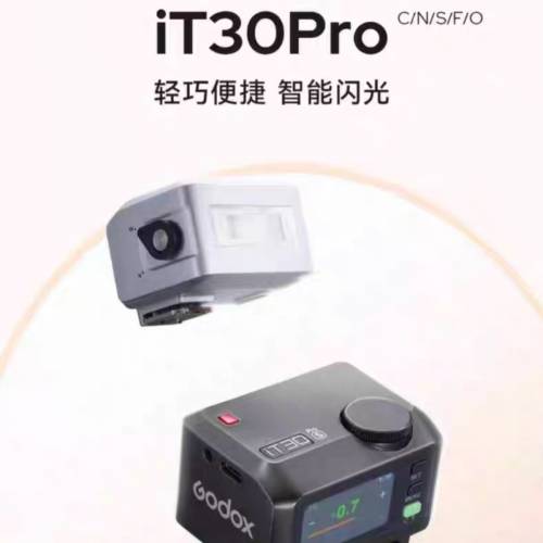 全新神牛 Godox iT30Pro Flash 閃光燈