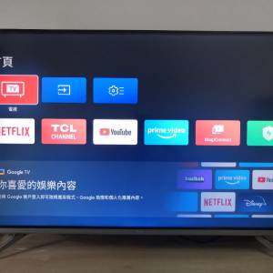TCL 43P725 43吋4K數碼電視(90%新100%運作全正常,靓仔小用)