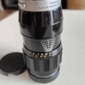 Leica 135mm f4 連原廠遮光罩
