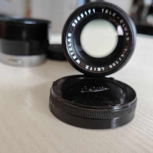 Leica 135mm f4 連原廠遮光罩