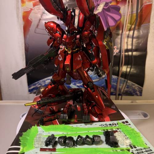 RG 1:144 機動戰士高達0093 馬莎之反擊 莎撒比 ver.福岡 已砌 素組 高達模型