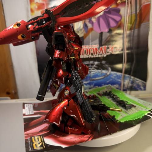 RG 1:144 機動戰士高達0093 馬莎之反擊 莎撒比 ver.福岡 已砌 素組 高達模型