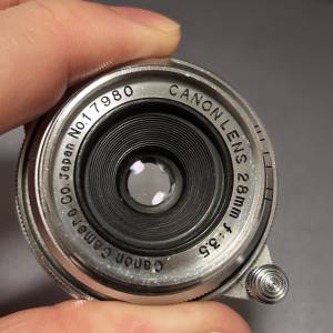 Canon 28mm f/3.5 LTM l39 相機鏡頭 Leica leitz