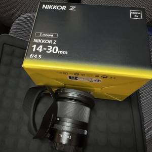 Nikon NIKKOR Z 14-30mm F4 S （適合Z8, Z9, Z5, ZR, Z6, Z7…)