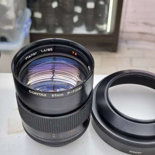 CONTAX CARL ZEISS PLANAR 85MM F1.4 T* GERMANY CY MOUNT