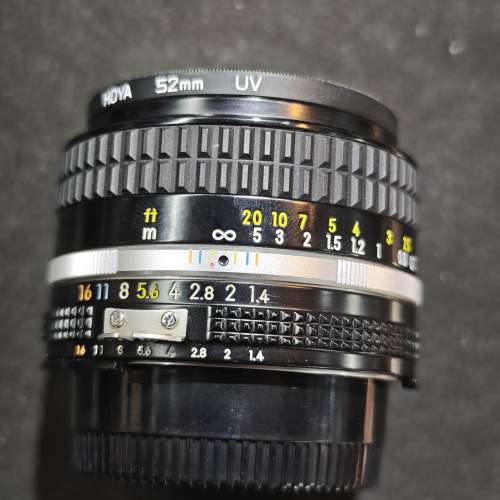 Nikon 50/1.4 AIS 尼康 50mm 50 98%new 對焦環順暢 光圈開合正常 鏡片通透冇花冇霉...