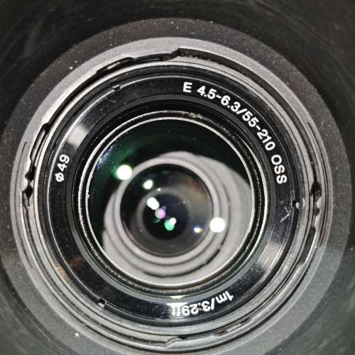sony 55-210 E 索尼 55mm 210mm 55 210 冇盒冇單冇證 有罩  鏡片通透冇花冇霉微塵 ...