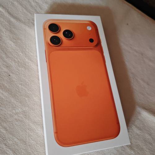 iphone17 promax 橙 256gb