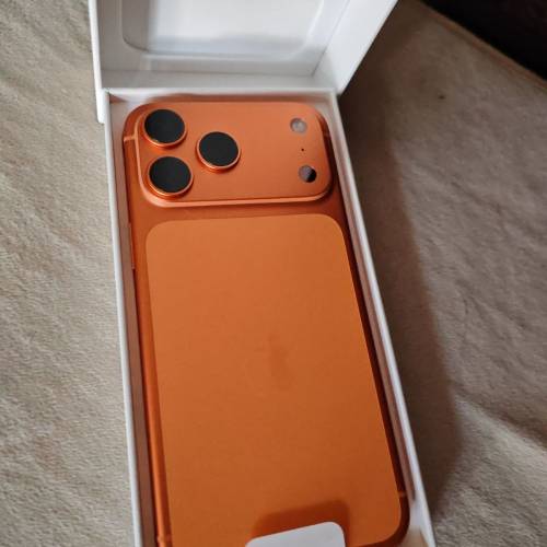 iphone17 promax 橙 256gb