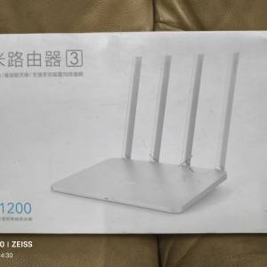 90%新 港行小米路由器3