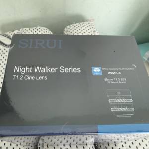 SIRUI Night Walker Series T1.2 Cine Lens（電影鏡）