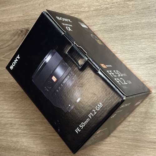 Sony FE 50mm f1.2 GM Lens (SEL50F12GM)