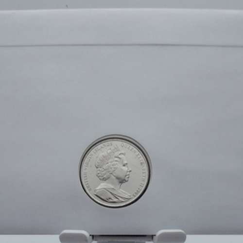 (2003) GOLDEN JUBILEE OF THE CORONATION COMMEMORATIVE COIN WITH STAMP FIRST DAY